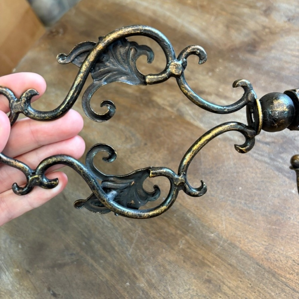 Key Holder Wall Mount Rack Decorative Home Decor Rustic Entryway Coat Rack - Picture 5 of 9
